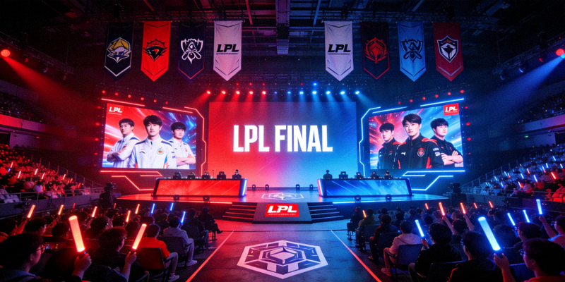 LPL决赛现场舞台
